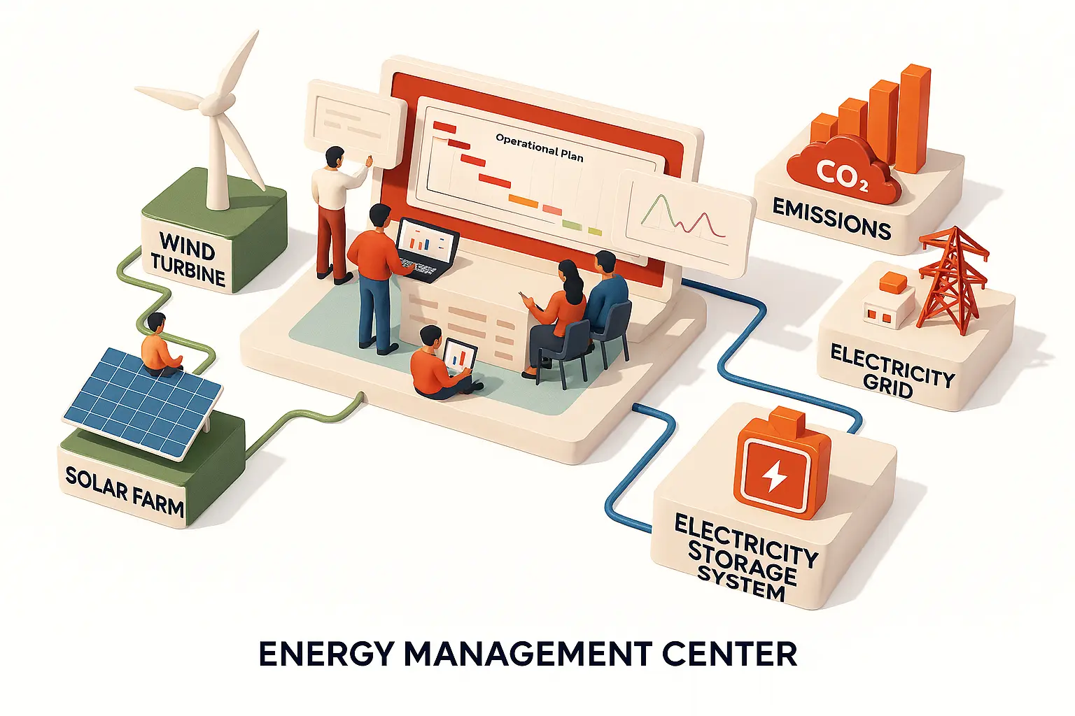 Screenshot of the DEIZZEM Energy Management Center dashboard, showing live data for solar energy production and home power consumption